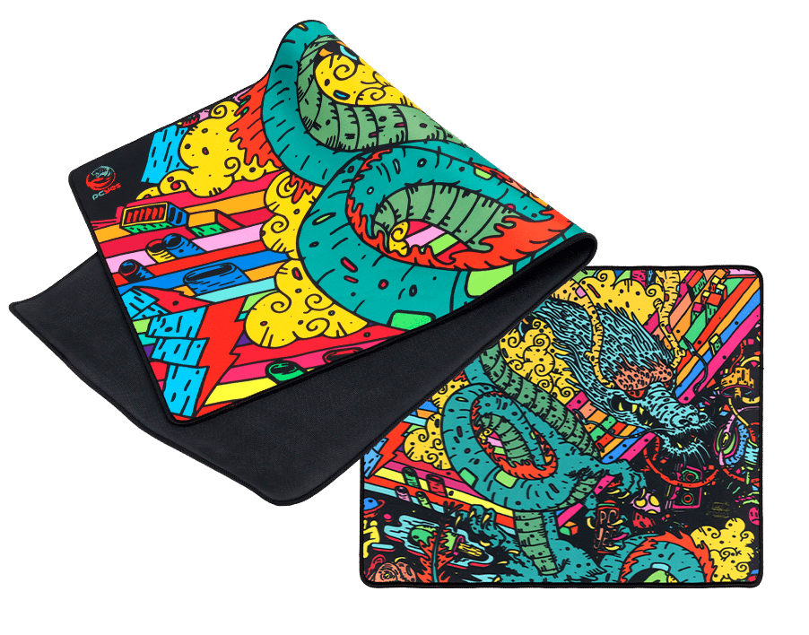 MOUSE PAD DRAGON EXTENDED - ESTILO SPEED - 900X420MM