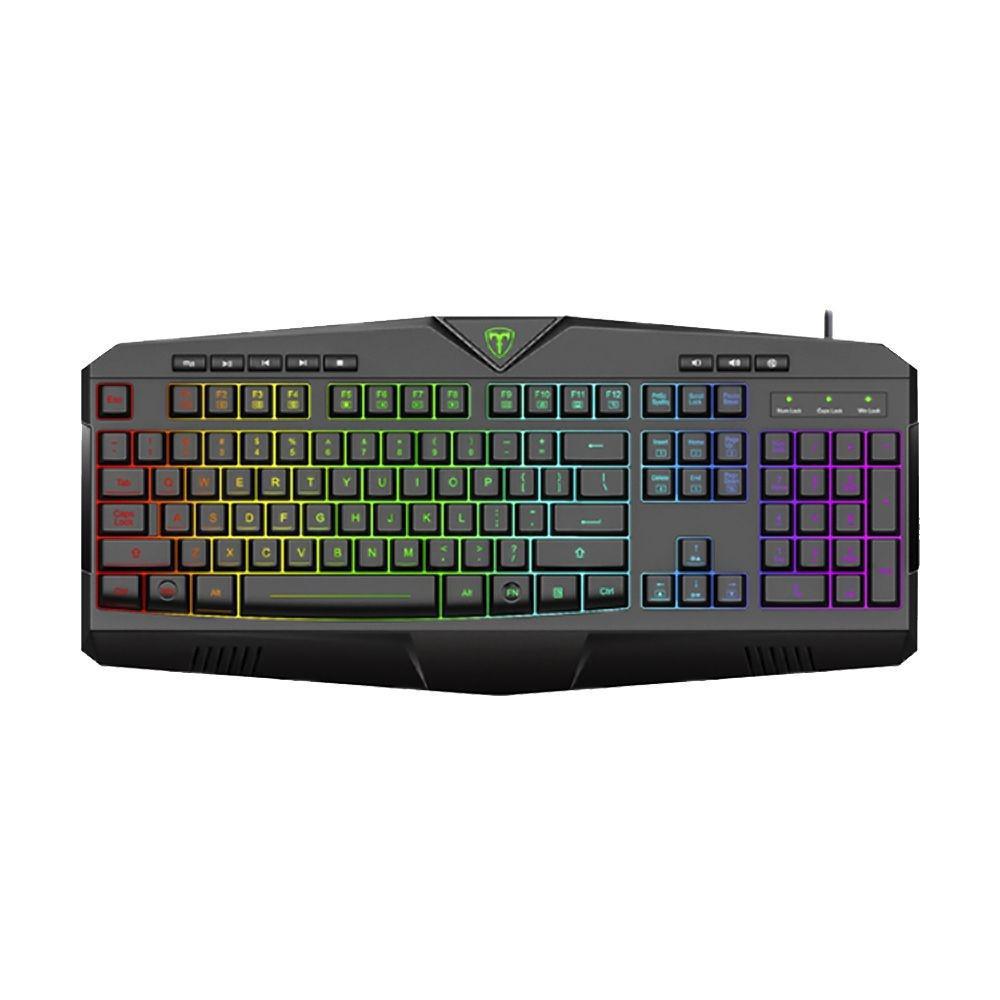 Teclado Gamer Semi Mecanico T-Dagger Submarine T-TGK205 RGB PT