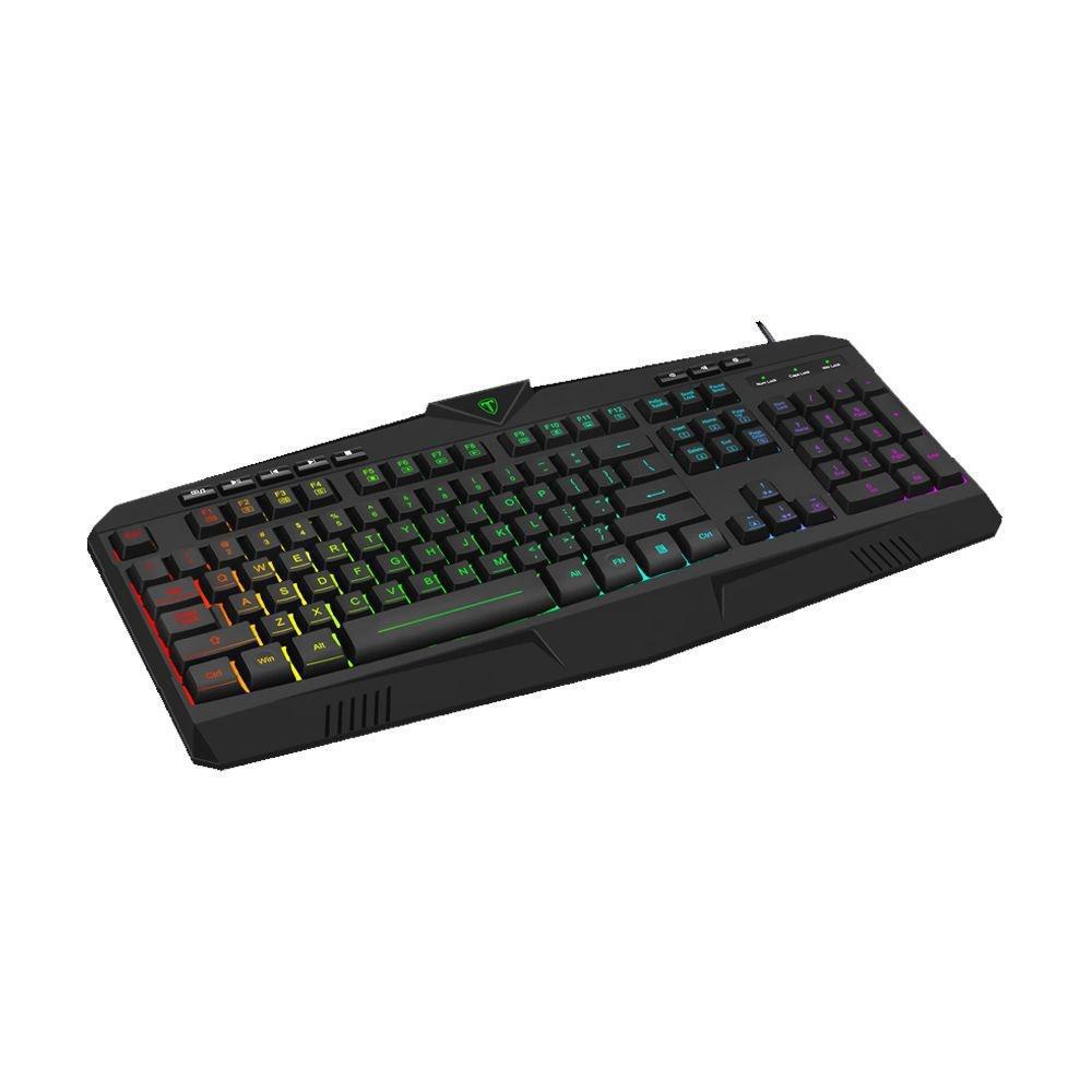 Teclado Gamer Semi Mecanico T-Dagger Submarine T-TGK205 RGB PT