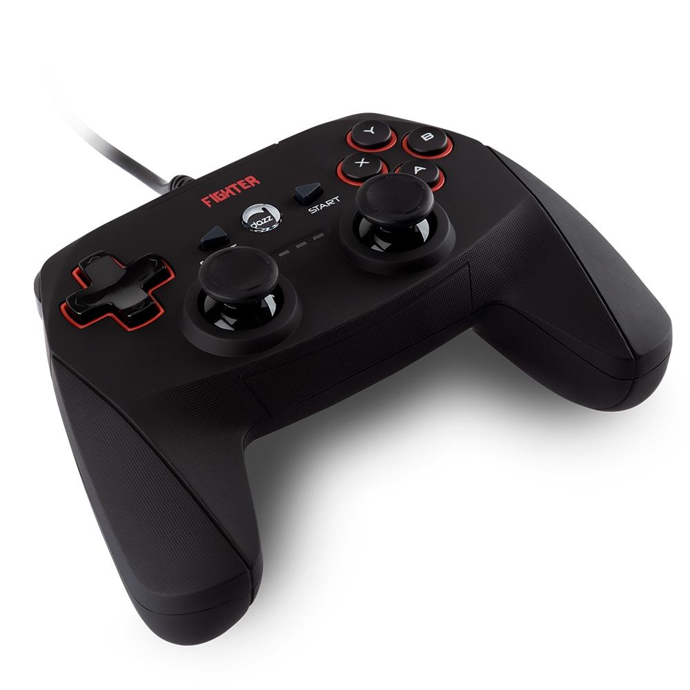 Controle Dazz Dualshock Fighter PC/PS3 Preto 623397