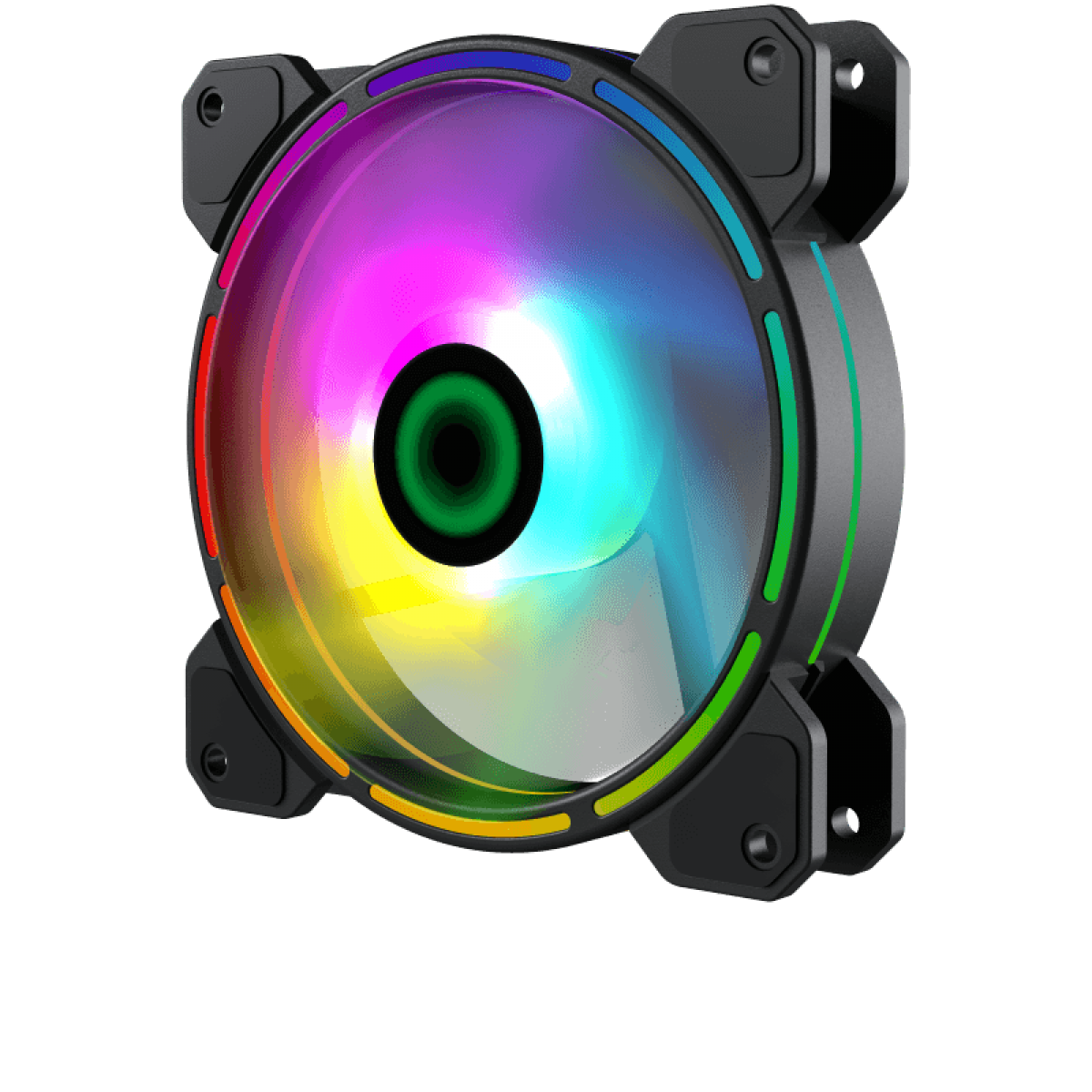 Cooler para Gabinete Gamemax, ARGB, 120mm, FN-12Rainbow-D