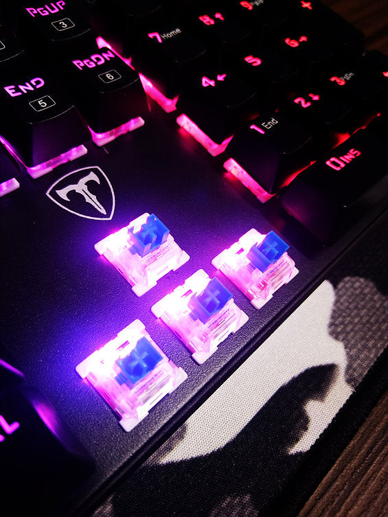 Teclado Mecânico Gamer T-Dagger Frigate Switch Outemu