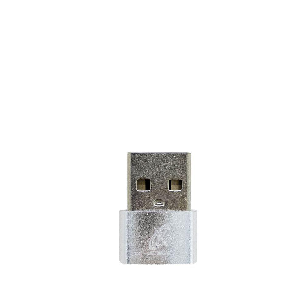 Adaptador usb macho para tipo c fêmea x-cell xc-adp-29