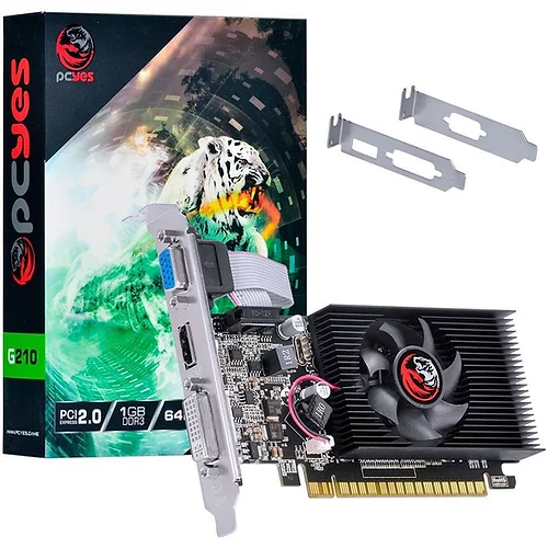 Placa de Vídeo GT210 1GB DDR3