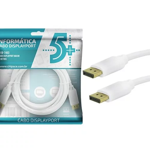 Cabo DisplayPort 1.2 com Trava 2M Chip Sce 018-7497