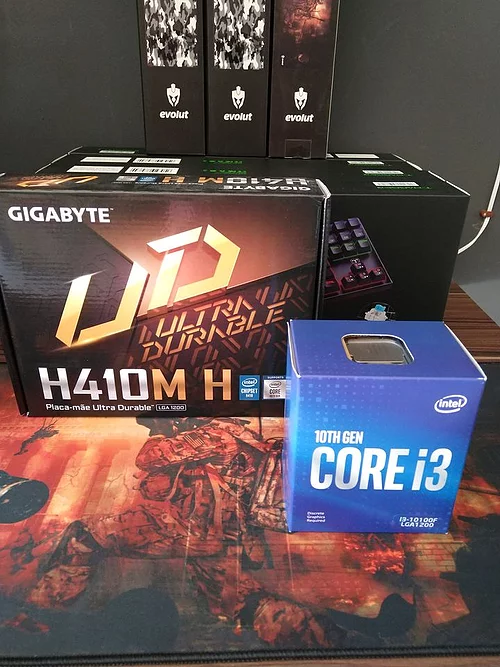 KIT GAMER UPGRADE I3 10100F DÉCIMA GER H410M GIGABYTE