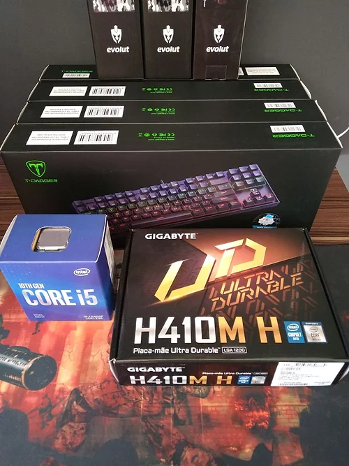 KIT GAMER UPGRADE I5 10400F DÉCIMA GER H410M GIGABYTE