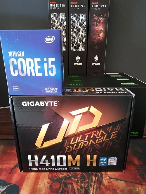 KIT GAMER UPGRADE I5 10400F DÉCIMA GER H410M GIGABYTE