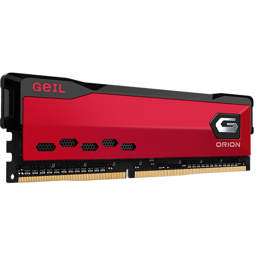 Memória DDR4 Geil Orion, 8GB 3000MHz, Vermelho, GAOR48GB3000C16ASC
