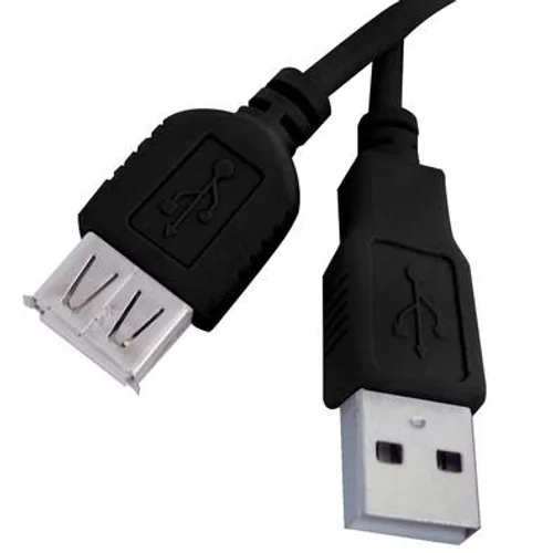 Cabo USB 2.0 A Macho + B Macho 1,8 Metros SBI-101 Preto FORTREK
