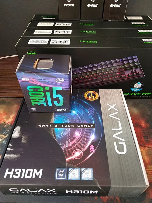 Kit Gamer DDR4 I5 9400F / Galax H310M / NOVO