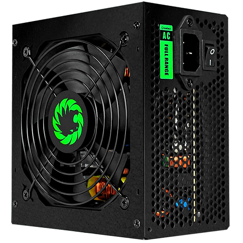 Fonte Gamemax GM650 650W, 80 Plus Bronze, PFC Ativo, Black