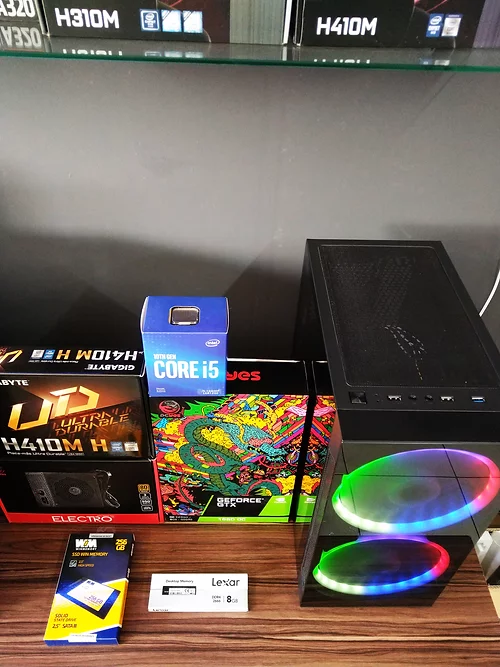 Pc Gamer i5 10400F / GTX 1660 6GB / 8GB 2666Mhz / SSD 240GB / 550W 80 Plus