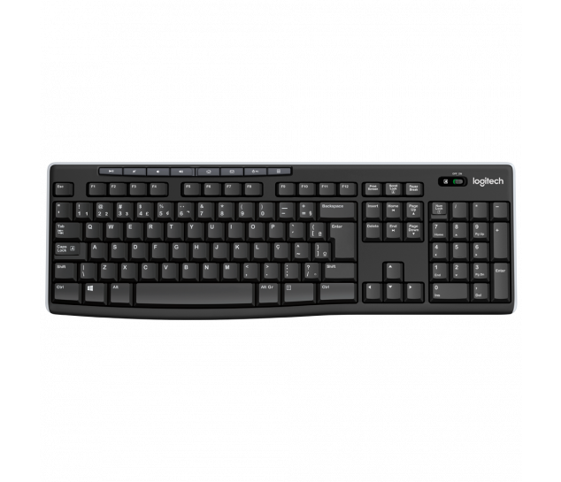 Teclado sem fio Logitech K270