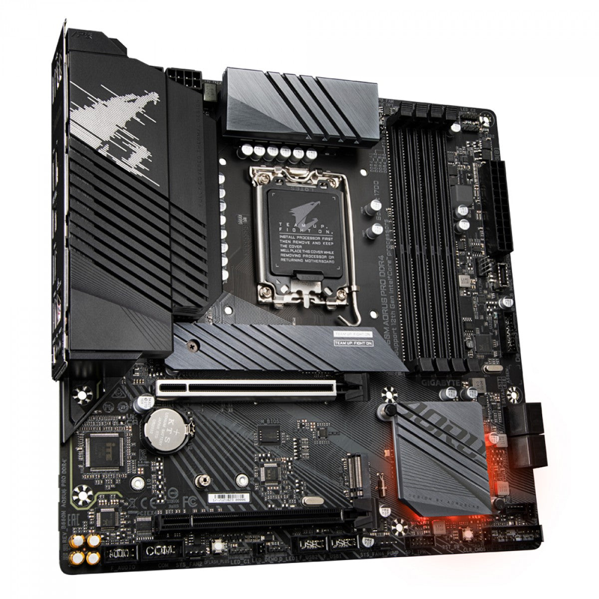Placa Mãe Gigabyte B660M Aorus Pro, Chipset B660, Intel LGA 1700, mATX, DDR4
