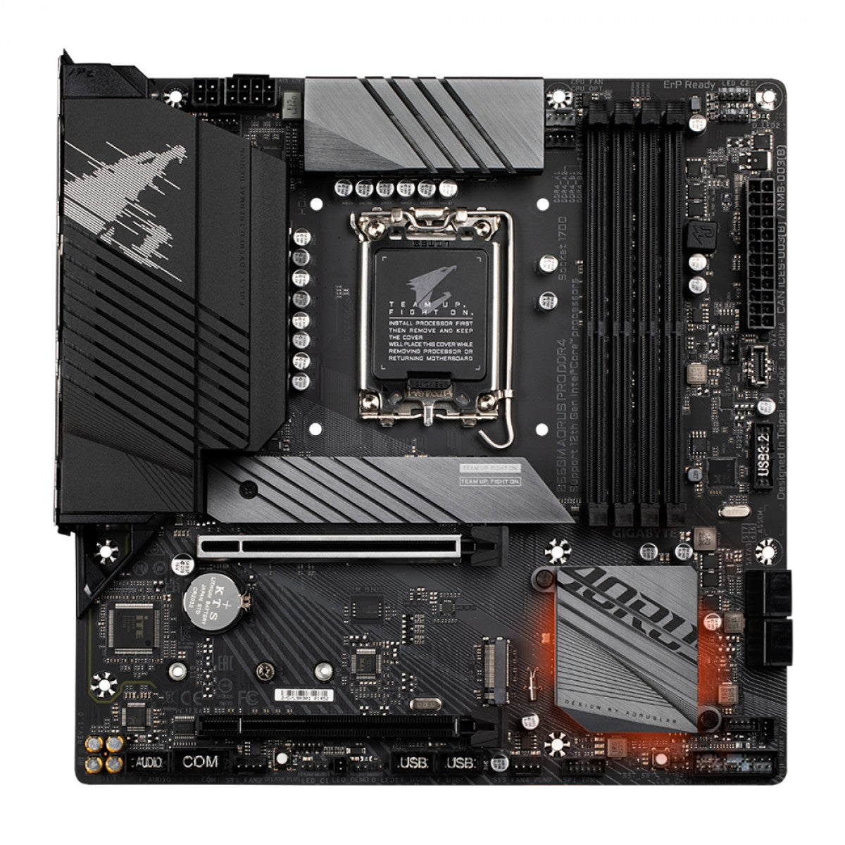 Placa Mãe Gigabyte B660M Aorus Pro, Chipset B660, Intel LGA 1700, mATX, DDR4