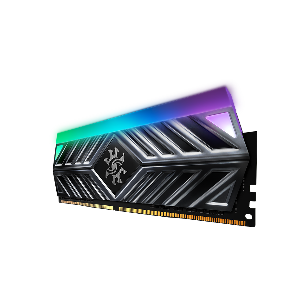 Memória XPG Spectrix D41 TUF, RGB, 8GB, 3200MHz, DDR4