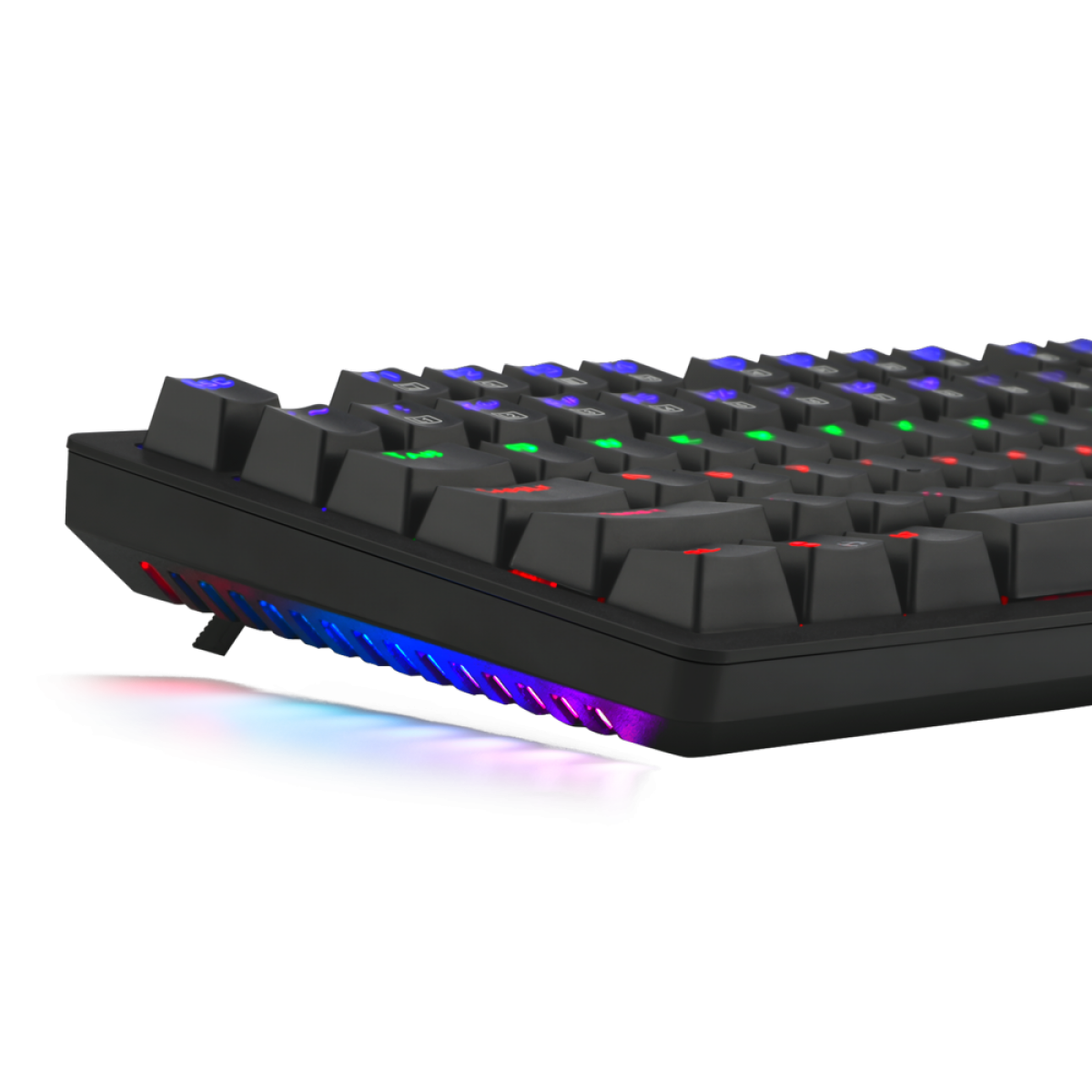 Teclado Gamer Mecânico T-Dagger Bermuda/ RGB/ Black/ ABNT2/ T-TGK312
