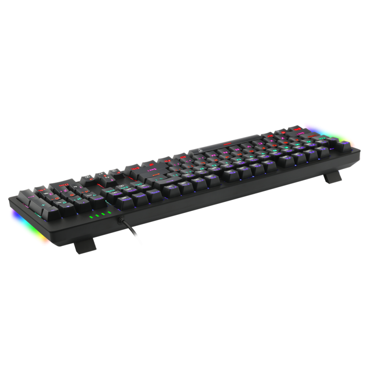 Teclado Gamer Mecânico T-Dagger Bermuda/ RGB/ Black/ ABNT2/ T-TGK312