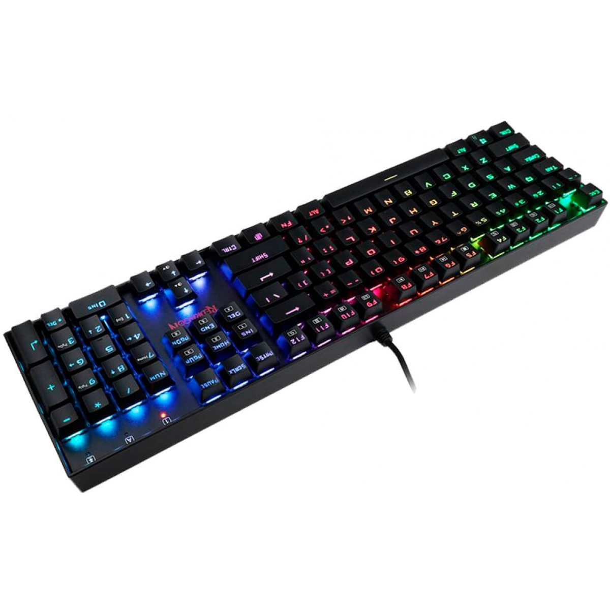 Teclado Mecânico Gamer Redragon Mitra K551 RGB/ ABNT2/ Black