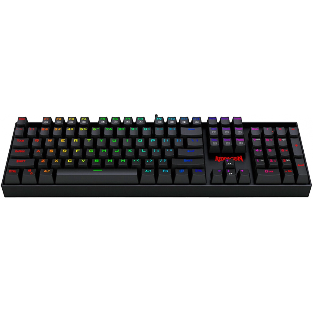 Teclado Mecânico Gamer Redragon Mitra K551 RGB/ ABNT2/ Black