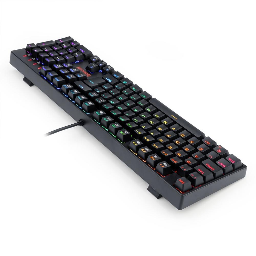 Teclado Óptico-Mecânico Redragon Surara Pro, RGB, ABNT2 - K582RGB-PRO