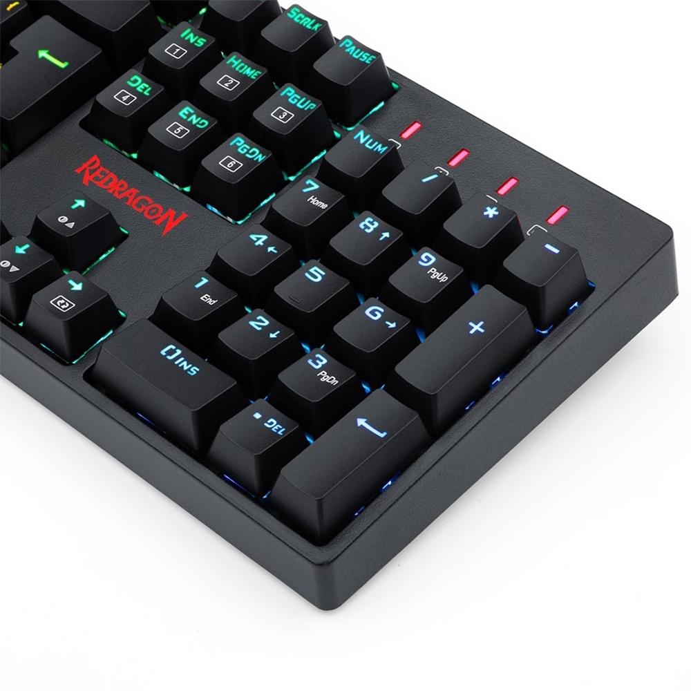 Teclado Óptico-Mecânico Redragon Surara Pro, RGB, ABNT2 - K582RGB-PRO