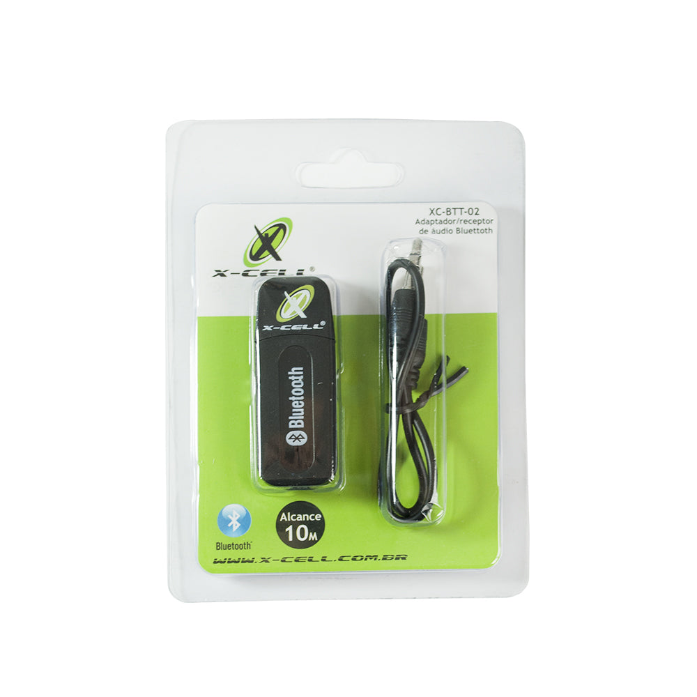 Adaptador Receptor De Áudio Bluetooth - Xc-btt-02 - X-cell