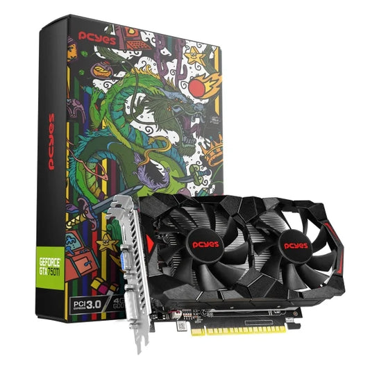 Placa de video Gtx 750 Ti Gddr5 4Gb 128Bits Full Size Dual Fan