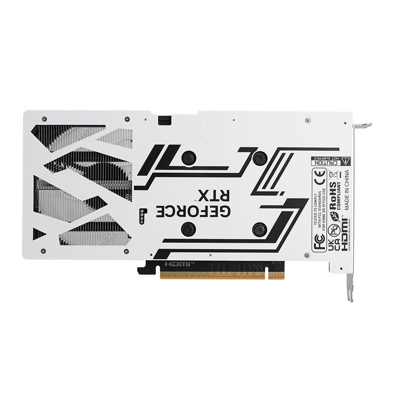 *CONSULTAR VALOR E DISPONIBILIDADE PELO WHATSAPP* Placa de Video Galax GeForce RTX 5050 1-Click OC White, 8GB, GDDR6, 128-bit