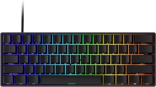 Teclado Mecânico Gamer Magnético Akko x Monsgeek Fun60 Pro SP Preto 8k Switch Akko Glare Linear AKKO01-00005-BLK Clique para ver a visualização completa Teclado Mecânico Gamer Magnético Akko x Monsgeek Fun60 Pro SP Preto 8k Switch Akko Glare Linear