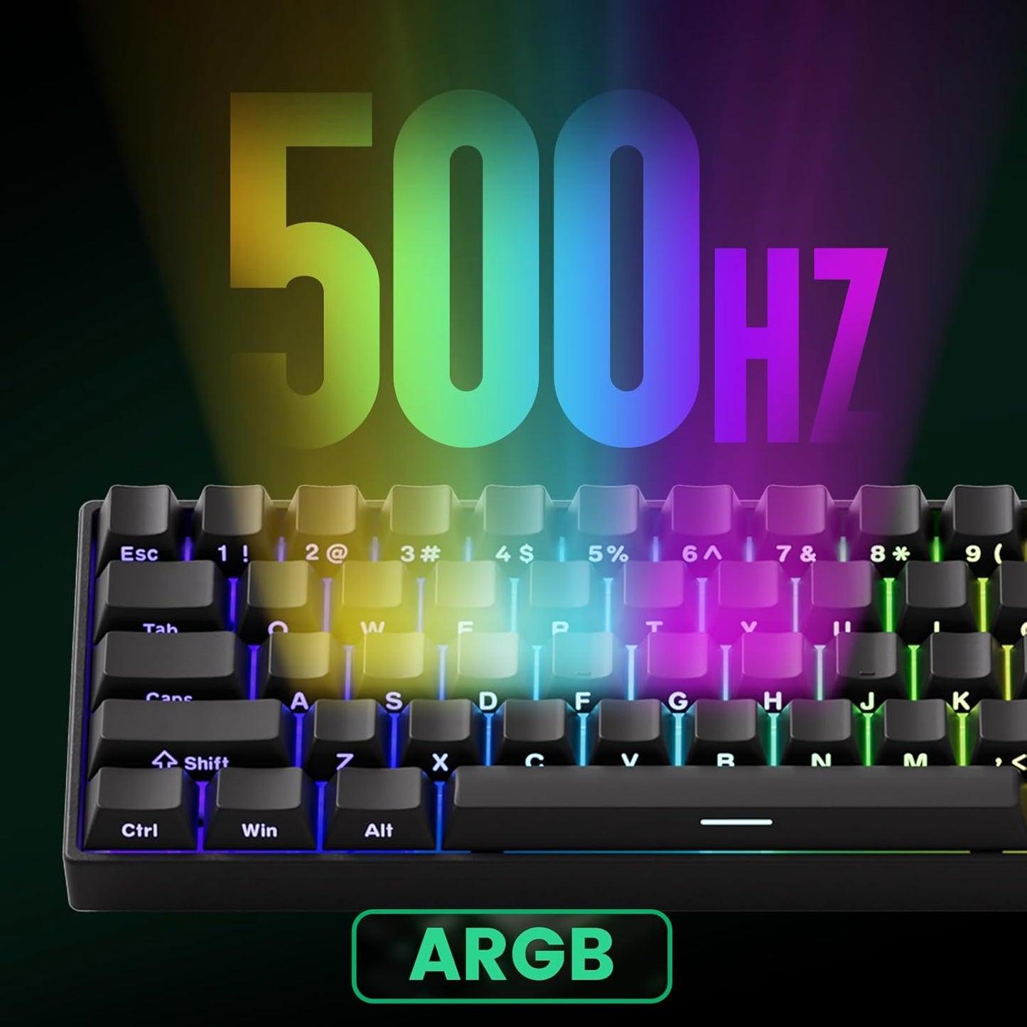 Teclado Mecânico Gamer Magnético Akko x Monsgeek Fun60 Pro SP Preto 8k Switch Akko Glare Linear AKKO01-00005-BLK Clique para ver a visualização completa Teclado Mecânico Gamer Magnético Akko x Monsgeek Fun60 Pro SP Preto 8k Switch Akko Glare Linear