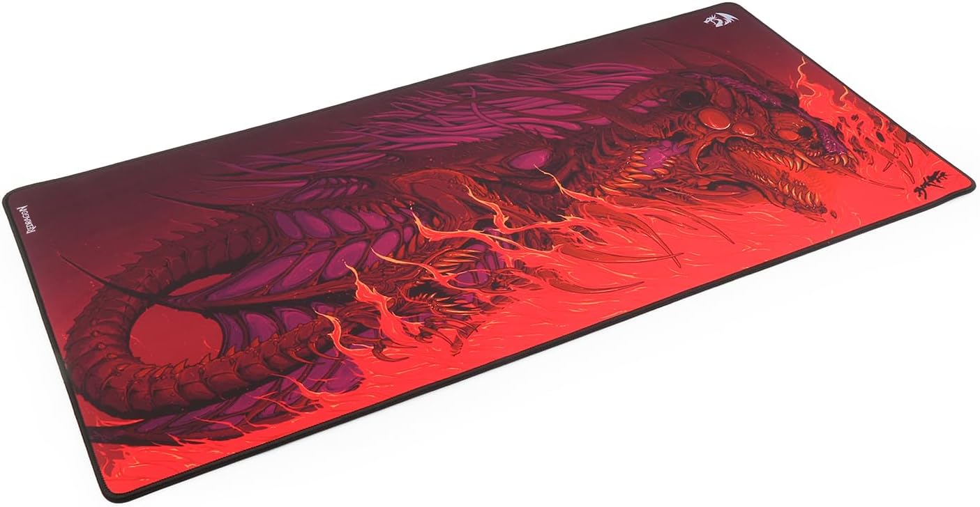 Mousepad Gamer Infernal Dragon - Extra Grande - REDRAGON