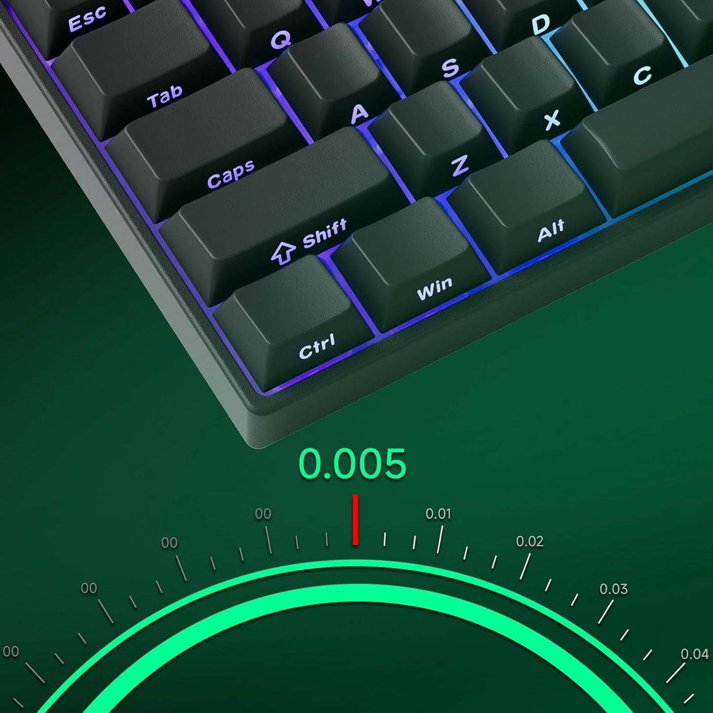 Teclado Mecânico Gamer Magnético Akko x Monsgeek Fun60 Pro SP Preto 8k Switch Akko Glare Linear AKKO01-00005-BLK Clique para ver a visualização completa Teclado Mecânico Gamer Magnético Akko x Monsgeek Fun60 Pro SP Preto 8k Switch Akko Glare Linear