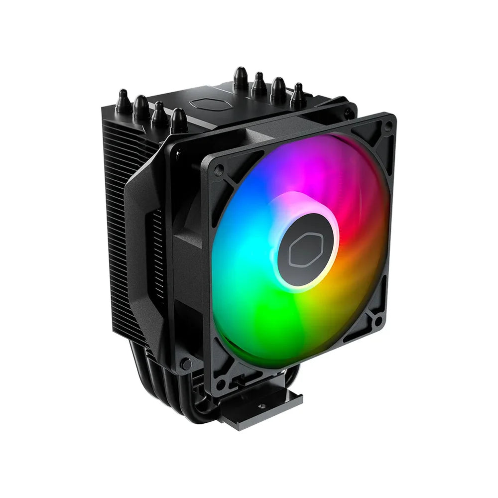 Cooler Processador Amd/intel Cooler Master Hyper 411 Nano ARGB Preto Rr-h410-25pa-r1
