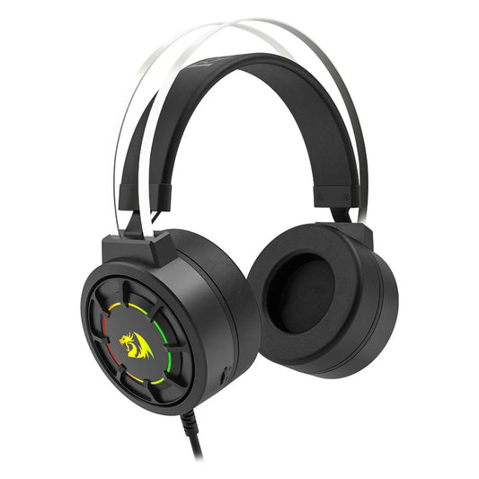Fone Headset Gamer Grendel RGB H314-RGB Usb Redragon Preto