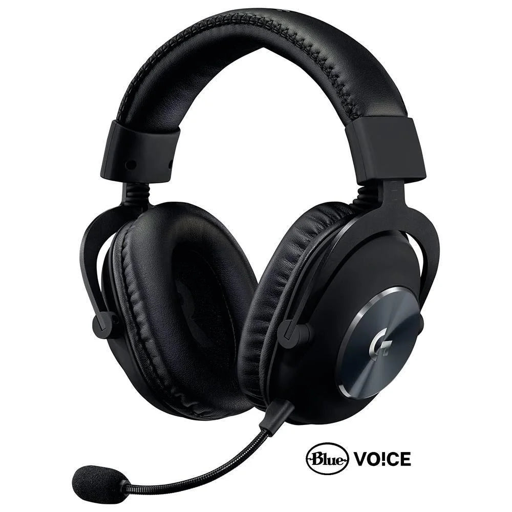 Headset Gamer Com Fio, Logitech G Pro X, Com Blue Voice, Som Surround 7.1, Drivers Pro-g De 50mm - 981-0