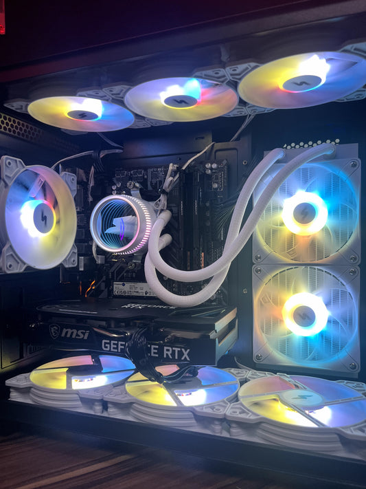 *CONSULTAR VALOR PELO WHATSAPP* PC GAMER HIGH END, B650-PLUS, RYZEN 7600X, 16GB DDR5 (2X8GB), SSD NVME 1TB, WATER 240MM, GAB ARGB COM FANS, 650W 80 PLUS BRONZE, RTX 4060 VENTUS*