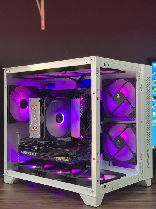 *CONSULTAR VALOR PELO WHATSAPP* PC GAMER RYZEN 5600G, 16GB RAM (2X8GB), SSD NVME 500GB, 600W 80 PLUS, RTX 2060 SUPER, B450M 4 SLOOT MEMORIA