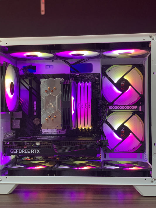 *CONSULTAR VALOR PELO WHATSAPP* PC GAMER RYZEN 5600, RTX 4060TI, 16GB RAM (2X8), SSD NVME 1TB, 650W 80 PLUS, AIR COOLER, B550M 4 SLOOT RAM*