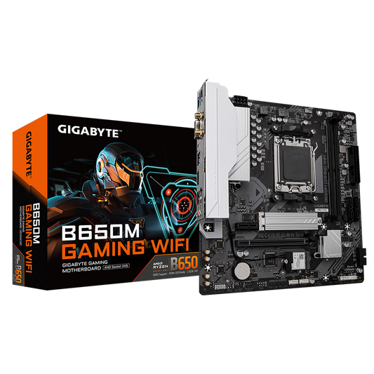 *CONSULTAR VALOR PELO WHATSAPP* Placa MAE Gigabyte B650M Gaming Wifi 1.0 - AMD Ryzen AM5 - DDR5 - Matx - M.2 Nvme - Vga/hdmi