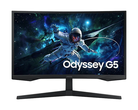 Monitor Gamer Samsung Odyssey G5 27" QHD | 165Hz | 1ms | Freesync | HDMI | DP | Preto