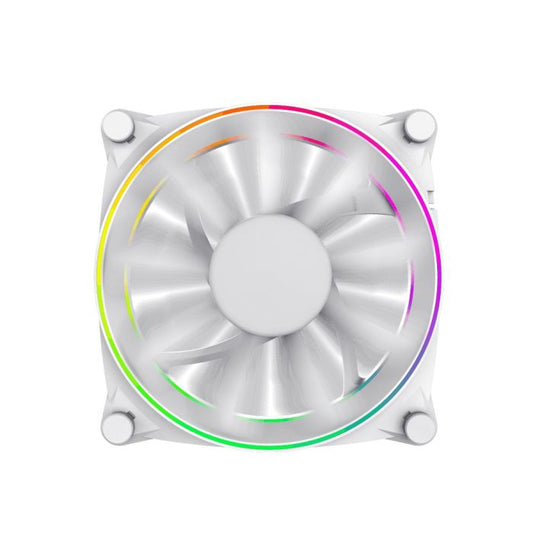 Cooler Gamemax Gmx-12-dbb-wt Big Bowl, ARGB, 120x120x25mm, Branco