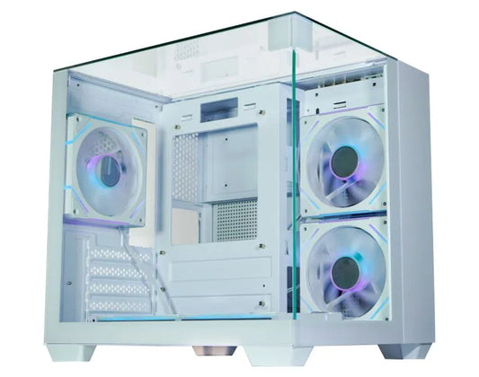 Gabinete Micro ATX Gaming Master Infinite Vision White Edition CG-W1X2