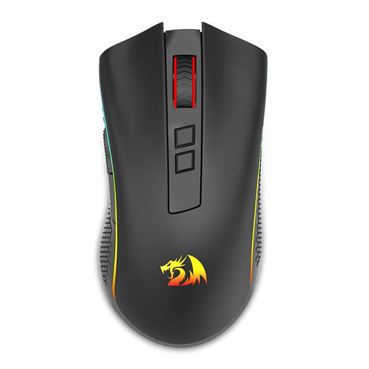 MOUSE GAMER REDRAGON COBRA PRO, WIRELESS, RGB, 16000 DPI, 8 BOTOES, PRETO, M711-PRO