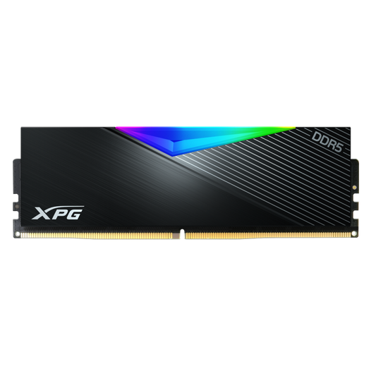 Memória DDR5 XPG Lancer RGB, 16GB, 5200MHz, Black, AX5U5200C3816G-CLARBK