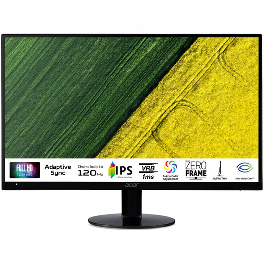 MONITOR GAMER ACER SA240Y G0BI, 23,8 POL, FULL HD, 120HZ
