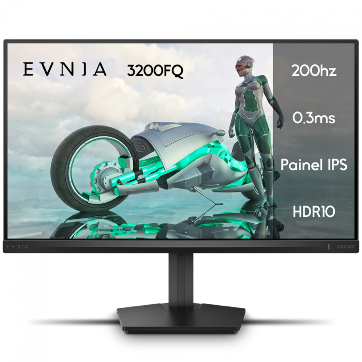 Monitor Gamer Philips Evnia, 27 Pol, Full HD, Fast IPS, 200Hz, 0.3ms ...