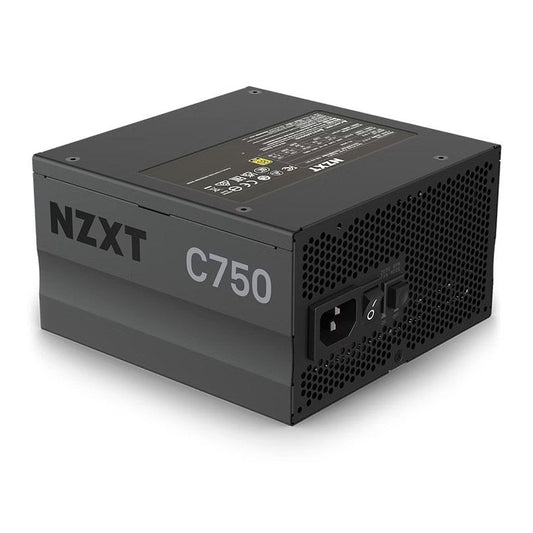 Fonte NZXT C750, 750W, Full Modular, 80 Plus Gold, Preta, NP-C750M-US