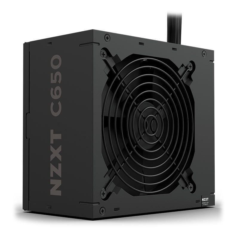 Fonte NZXT C650 Gold, 650W, 80 Plus Gold, PFC Ativo, Preto, PS-2406-OEM